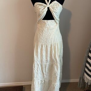 Cream Maxi Dress